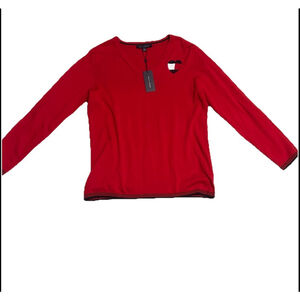 Women's Tommy Hilfiger Red Sweater XL